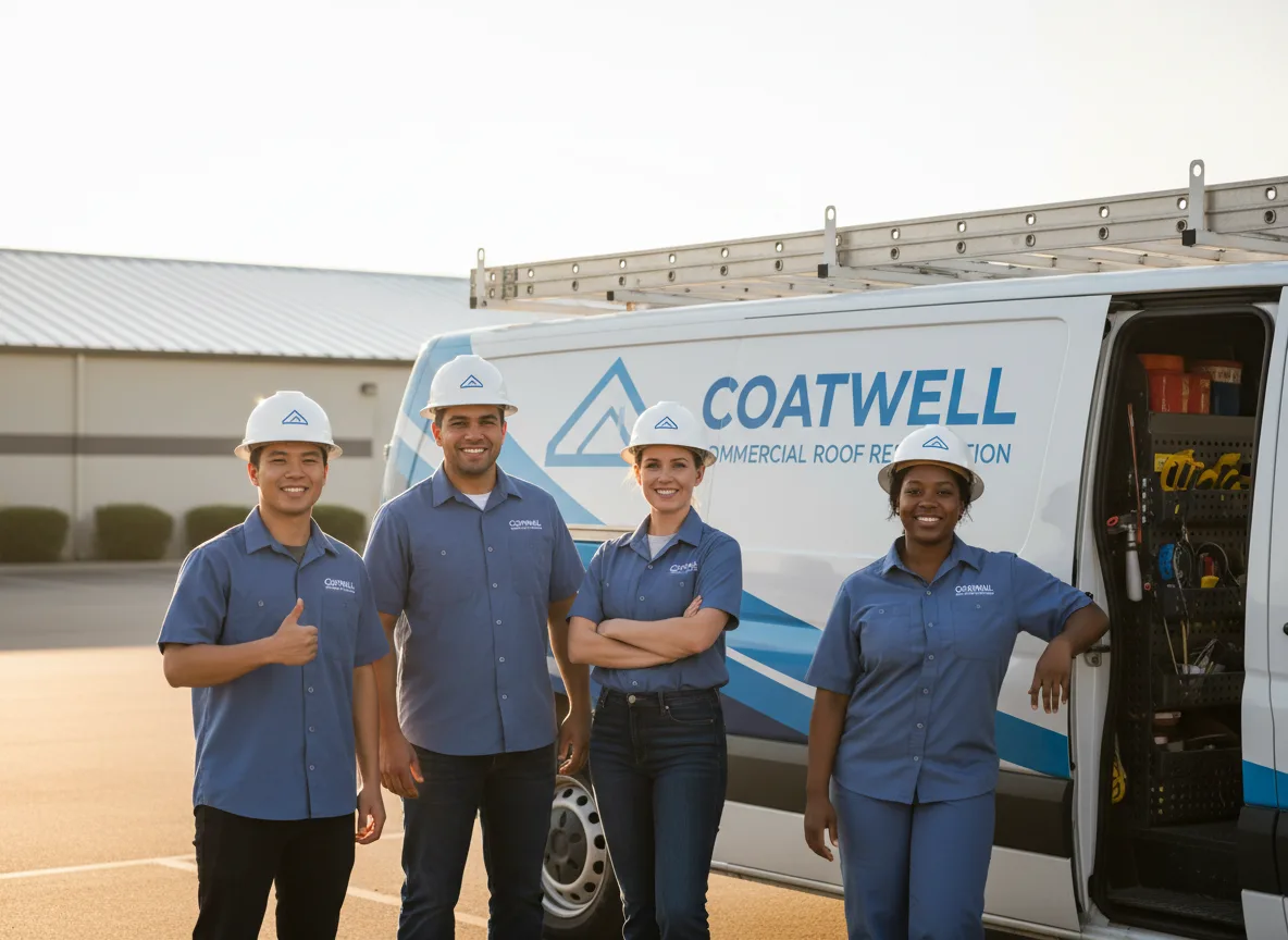 Commercial roof coating company in Drewryville, VA